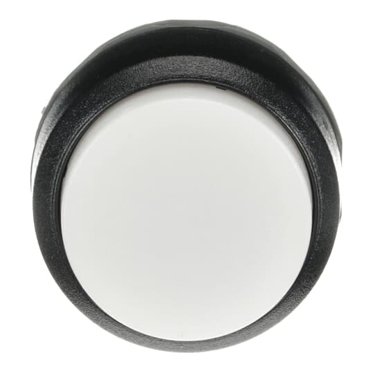 ABB - White Modular Pushbutton MP3-10W P. Instabile Bianco Gh. Nera.