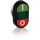 ABB - Pulsante doppio modulare verde/rosso MPD2-11G.
