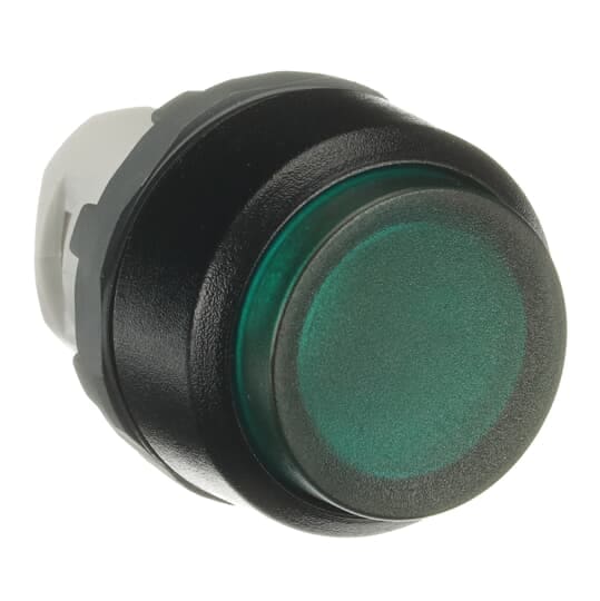 ABB - Green Modular Pushbutton MP3-11G P. INST.LUMIN.VERDE GH. NERA.