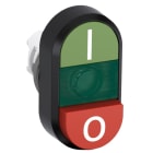 ABB - Pulsante doppio modulare verde/rosso MPD13-11G.