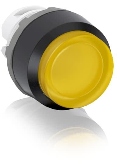 ABB - Modular Pushbutton MP4-11Y P. STAB.LUMIN.GIALLO GH. NERA Yellow.