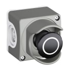 ABB - Dark grey/light grey assembled enclosure with machine stop, shroud and CEP1-2002 custodia.