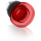 ABB - MPM1-11R PUL.FUNGO 40MM ROSSO GH. NERA Modular Mushroom pushbutton