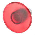 ABB - Pulsante a fungo modulare rosso MPM2-11R, diametro 60mm, ghiera nera.