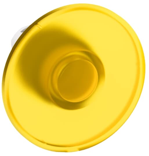 ABB - MPM2-11Y PULS.FUNGO 60MM GIALLO GH. NERA Yellow Modular Mushroom pushbutton