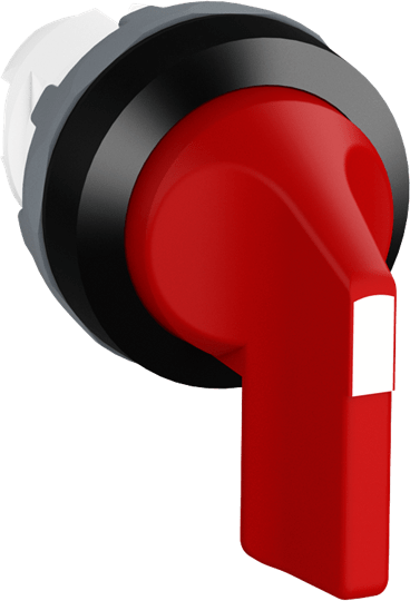 ABB - M2SS5-10R Selector Switch 2P 90. Red Housing Black.