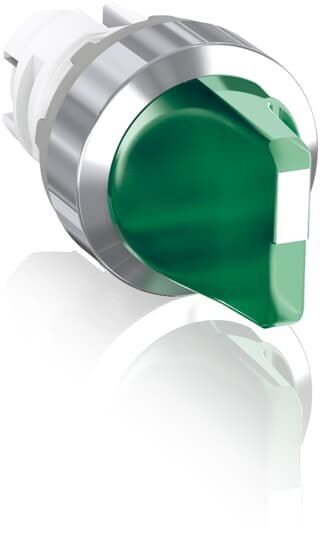 ABB - Green Modular Selector Switch M2SS1-21G SEL. 2PL 45. VERDE GH. CROM.