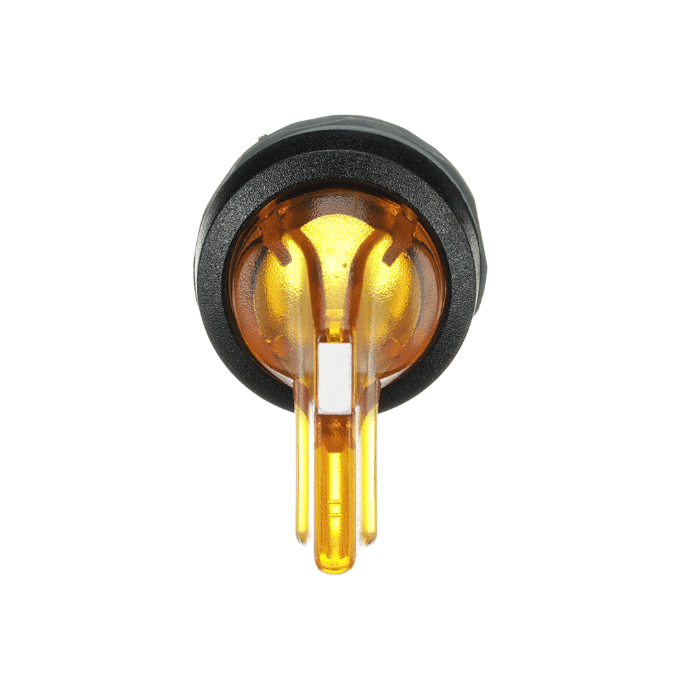 ABB - M2SS4-11Y Selector Switch 2 Position 45 Degrees Yellow with Black Handle.