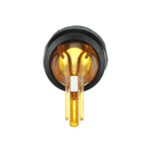 ABB - M2SS4-11Y Selector Switch 2 Position 45 Degrees Yellow with Black Handle.