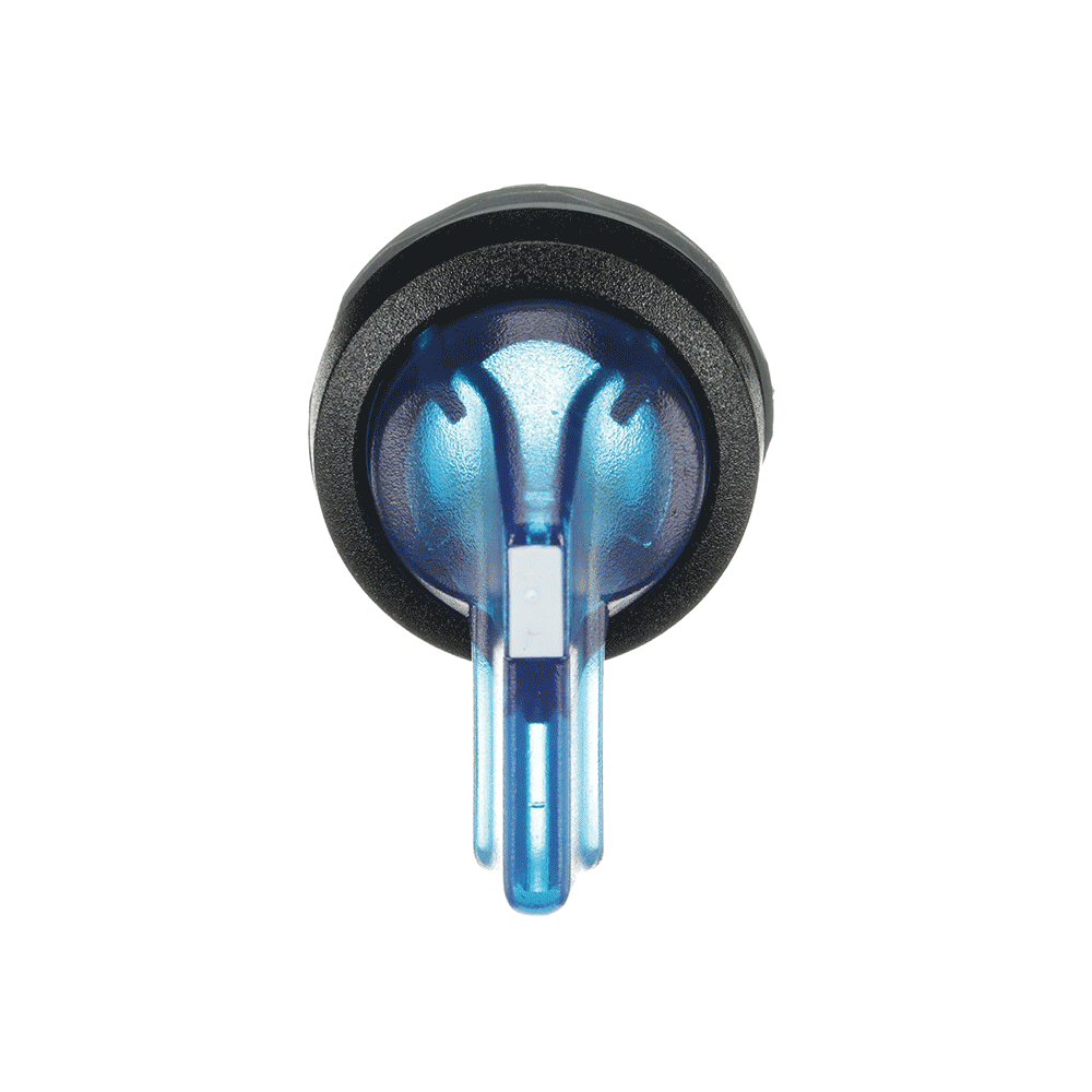 ABB - M2SS4-11L Selector Switch 2 Pole 45 Degrees Blue and Black.