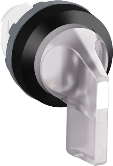 ABB - Clear Modular Selector Switch M2SS5-11C SEL. 2PL 90. TRASP. GH. NERA.