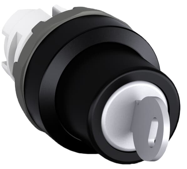 ABB - Modular Selector Switch M3SSK2-101 SEL. 3P A CHIAVE Black/Key per un controllo preciso e sicuro.
