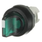 ABB - Green Modular Selector Switch M3SS1-11G SEL. 3PL 45. VERDE GH. NERA.