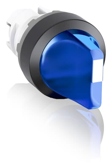 ABB - M3SS1-11L Selector Switch 3 Pole 45 Degrees Blue with Black Handle.