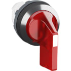 ABB - M3SS4-21R Selector Switch 3PL 45 Red GH. Crom Modular Design.