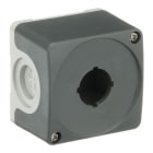 ABB - CUSTODIA COMPATTA GRIGIO PER MACCHINA STOP CON 1 FORO