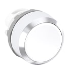 ABB - Pulsante Bianco Modulare con Ghiera Metallica MP1-30W.