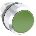 ABB - Pulsante verde modulare con ghiera metallica MP2-30G.