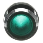 ABB - Green Modular Pushbutton MP1-31G Pulsante Verde Ghiera Metallica.