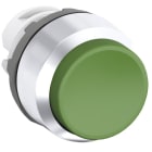 ABB - Green Modular Pushbutton MP3-30G Pulsante Verde Ghiera Metallica.