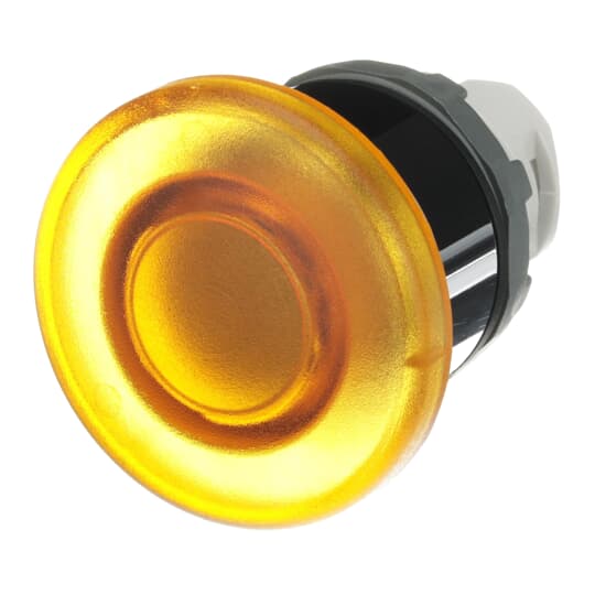 ABB - Pulsante fungo modulare giallo 40mm luminoso MPM1-31Y MET.
