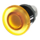 ABB - Pulsante fungo modulare giallo 40mm luminoso MPM1-31Y MET.