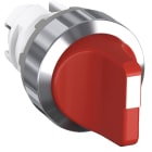 ABB - M2SS2-30R Selector Switch, 2P Short Lever, Red Metal.