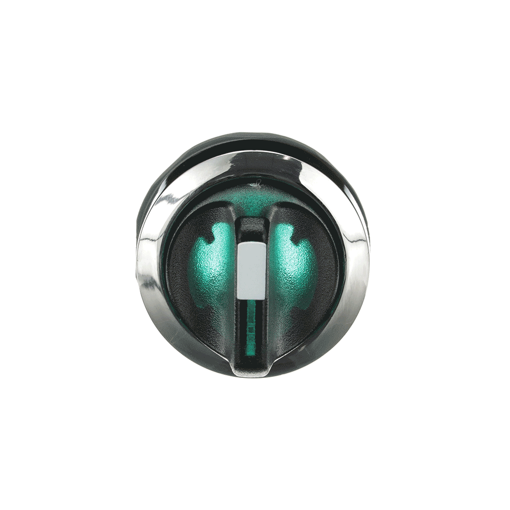 ABB - M2SS3-31G Selector Switch 2P Short Green Lever MET.