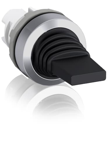 ABB - MTS1-30B Black Modular Toggle Switch SEL.2P LEVETTA GHIERA METALLICA
