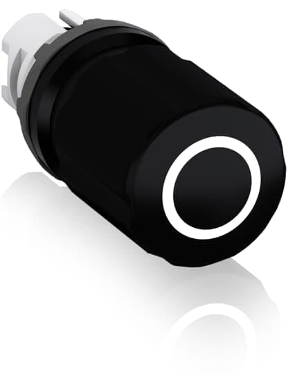 ABB - Black Modular Machine Stop MPEP3-10B PUL.FUNGO 40MM NERO.