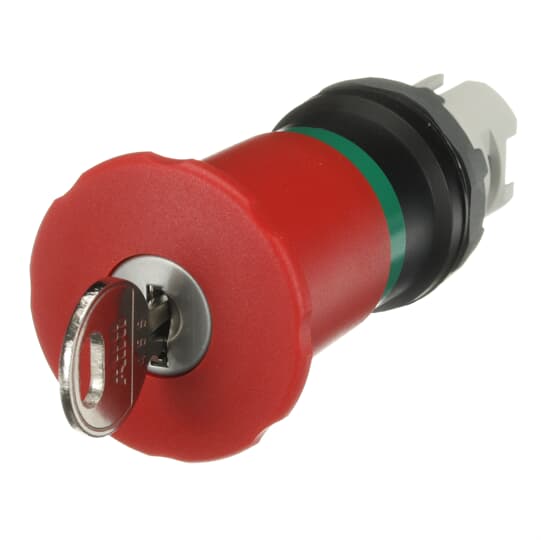 ABB - Red Modular Emergency Stop MPEK4-11R PUL.FUNGO 40MM ROSSO A CHIAVE.