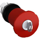 ABB - MPEK4-12R PUL.FUNGO 40MM ROSSO A CHIAVE Modular Emergency Stop System