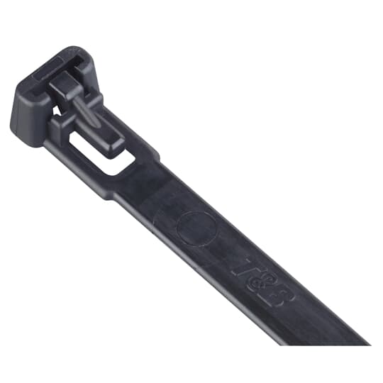 ABB - Cable Tie 50lb 12in UV Black Nylon Releasable Tyfast Riapribili 7,5x298 Black UV 100pz