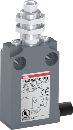 ABB - LS20M21B11-U01 limit switch: a reliable component for various applications.