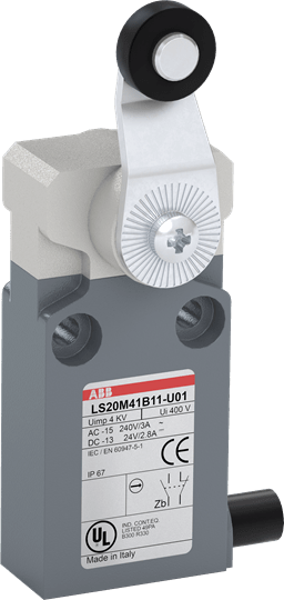 ABB - LS20M41B11-U01 limit switch: affidabile e resistente per ogni esigenza industriale.
