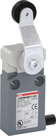 ABB - LS20M45B11-U01 limit switch - affidabile e resistente per ogni applicazione industriale. LS20M45B11-U01