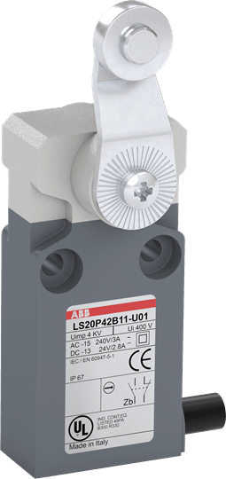 ABB - LS20P42B11-U01 limit switch: affidabile e preciso per ogni esigenza industriale.