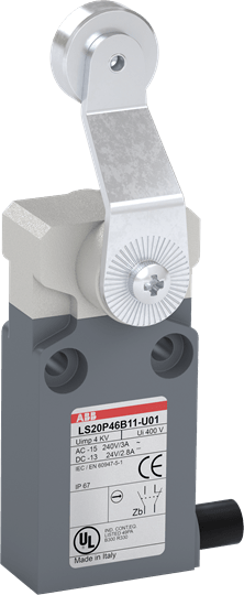 ABB - LS20P46B11-U01 limit switch - affidabile e resistente per ogni esigenza industriale.