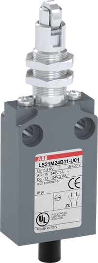 ABB - LS21M24B11-U01 limit switch: affidabile e preciso per ogni applicazione industriale.