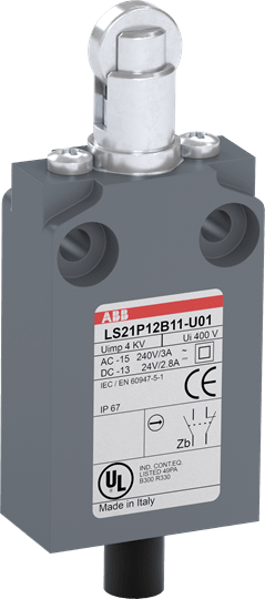 ABB - LS21P12B11-U01 limit switch: affidabile e preciso per ogni applicazione industriale.