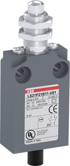 ABB - LS21P21B11-U01 limit switch: affidabile e resistente per ogni esigenza industriale.