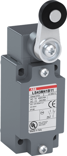 ABB - LS43M41B11 limit switch - per un controllo preciso e affidabile dell'impianto.