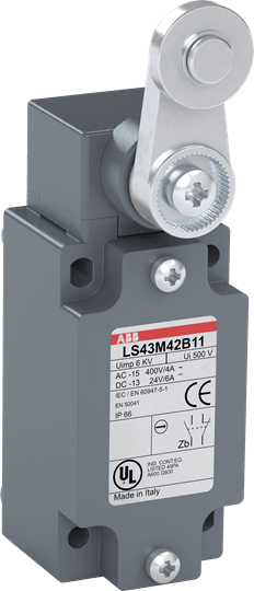 ABB - ls43m42b11 limit switch for precise control and safety in industrial applications.