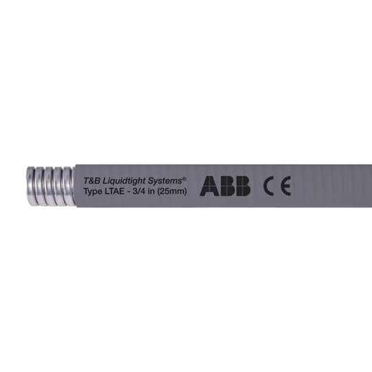 ABB - Guaina metallica NC32-1 in alluminio e PVC grigio per cavi elettrici da 30m/100ft. LTAES04G-C