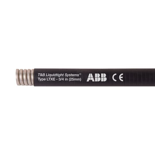 ABB - LFMC XTMP 1-1/4IN Black 15M/50FT Guaina Metallica NC40-1-1/4 Acciaio Zincato e TPE Nero.