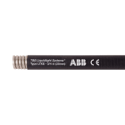 ABB - Guaina metallica NC50-1-1/2 con acciaio zincato e rivestimento in TPE nero da 15m/50ft.