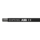 ABB - Guaina metallica NC63-2 in alluminio e poliuretano HLFR nera 15m/50ft.