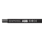ABB - Guaina metallica NC50-1-1/2 zincata con rivestimento in poliuretano nero, lunghezza 15m/50ft.