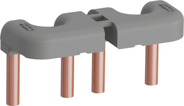 ABB - LY38-4 Connecting Strip PONTICELLO PARALLELO 3 FASI AF26-: ideale per collegamenti elettrici sicuri e affidabili in ambito industriale. LY384