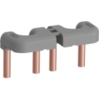 ABB - LY38-4 Connecting Strip PONTICELLO PARALLELO 3 FASI AF26-: ideale per collegamenti elettrici sicuri e affidabili in ambito industriale. LY384